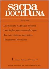 La dimensione escatologica del tempo. La molteplice paura della morte. Il sacro tra religione e superstizione, trascendenza e provvidenza - copertina