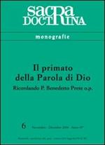 Il primato della parola di Dio. Ricordando p. Benedetto prete op