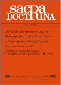 Sacra doctrina (2003). Vol. 48 - copertina