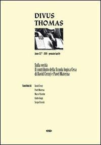 Sulla verità. Divus Thomas. Il contributo della Scuola logica ceca. Vol. 1 - copertina
