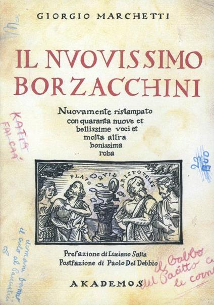 Il nuovissimo Borzacchini. Piccolo dizionario rapido di termini, allocuzioni ed espressioni livornesi e toscane - Giorgio Marchetti - copertina