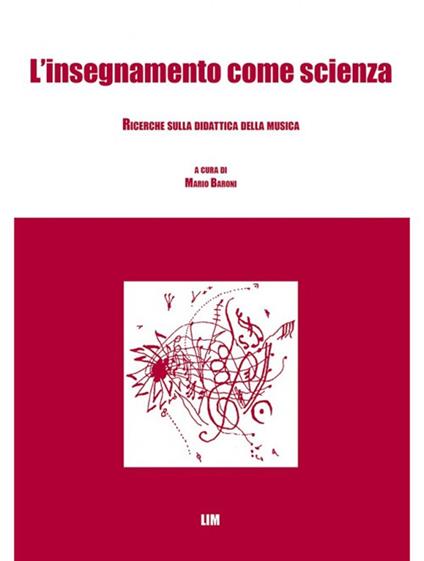 L'insegnamento come scienza. Ricerche sulla didattica della musica - copertina