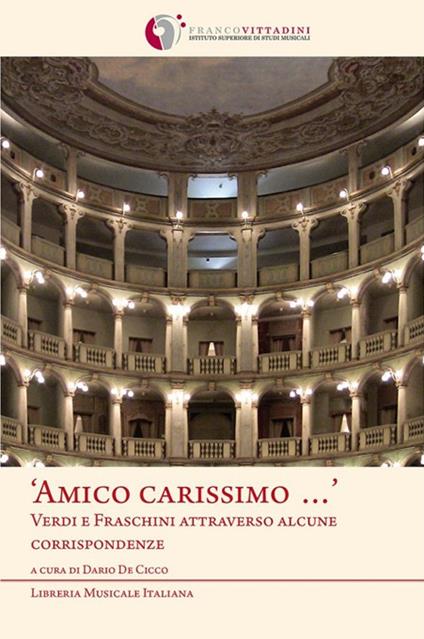 «Amico carissimo» Verdi e Fraschini attraverso alcune corrispondenze - copertina