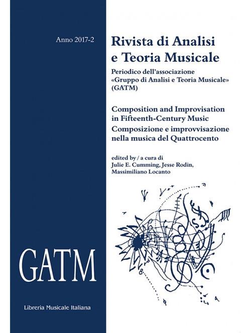 GATM. Rivista di analisi e teoria musicale (2017). Vol. 2 - copertina