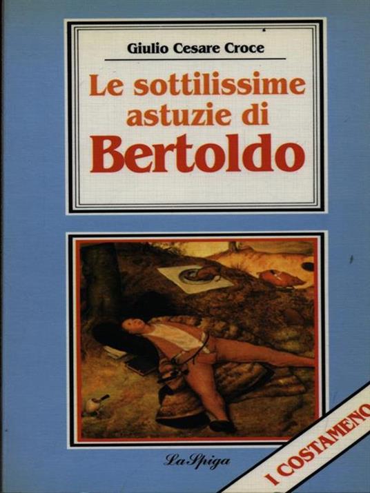 Bertoldo - Giulio Cesare Croce - copertina
