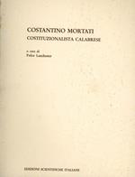 Costantino Mortati costituzionalista calabrese