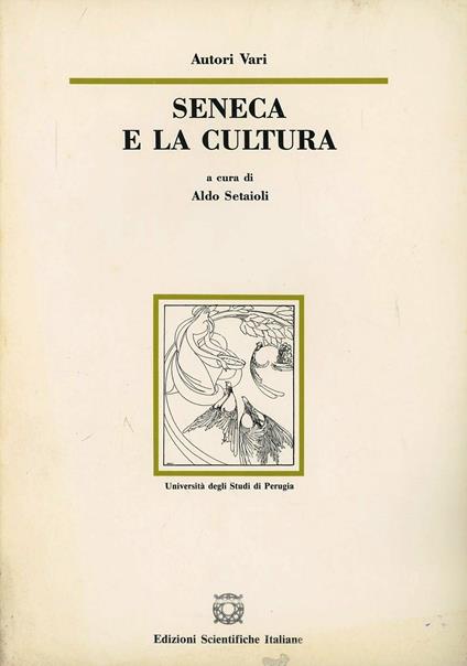 Seneca e la cultura - copertina
