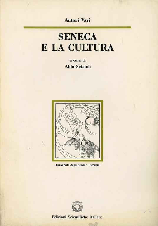 Seneca e la cultura - copertina