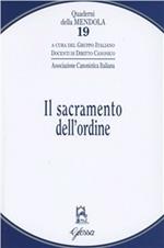 Il sacramento dell'ordine