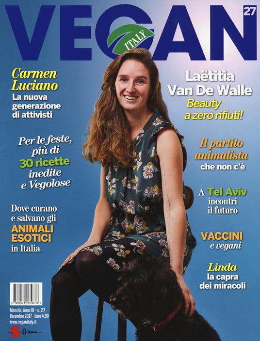 Vegan Italy (2017). Vol. 27: Dicembre. - copertina