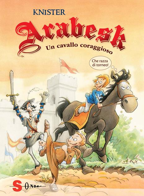 Arabesk. Un cavallo coraggioso - Knister - copertina