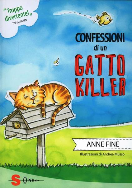 Confessioni di un gatto killer - Anne Fine - copertina