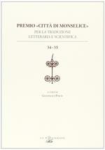 Premio «Città di Monselice» per la traduzione letteraria e scientifica vol. 34-35. Vol. 24