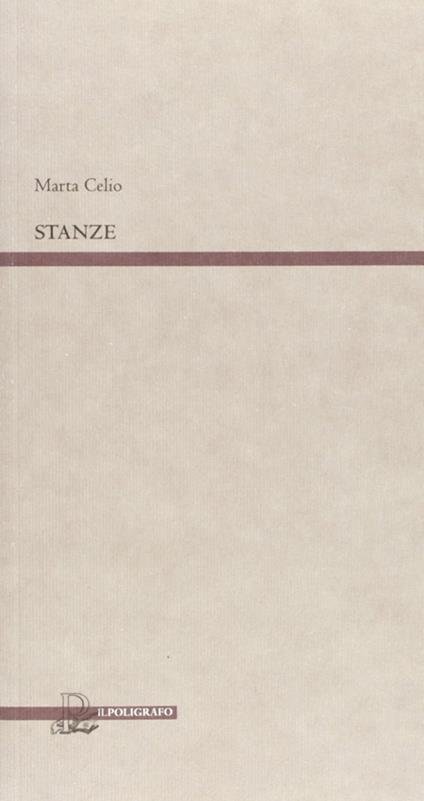Le stanze - Marta Celio - copertina
