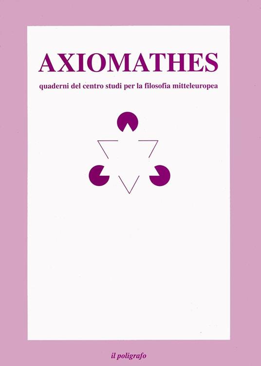Axiomathes. Quaderni del Centro studi per la filosofia mitteleuropea (1994). Ediz. italiana e inglese. Vol. 1: Mereologies - copertina