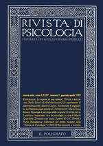 Rivista di psicologia (1989). Vol. 1: Gennaio-aprile.