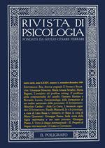 Rivista di psicologia (1989). Vol. 3: Settembre-dicembre.