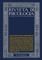Rivista di psicologia (1990). Vol. 3: Settembre-dicembre.