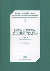 Luca Ronconi e il suo teatro. Settimana del teatro 8-15 aprile 1991 - copertina