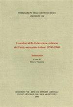 I manifesti della Federazione milanese del Partito Comunista Italiano (1956-1984). Inventario