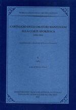 Carteggio degli oratori mantovani alla corte sforzesca (1450-1500). Vol. 5: 1463.