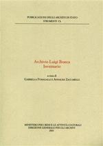 Archivio Luigi Brasca. Inventario