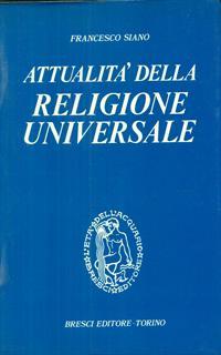 Attualità della religione universale
