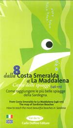 Carta delle spiagge della Sardegna: Dalla Costa Smeralda a La Maddalena.