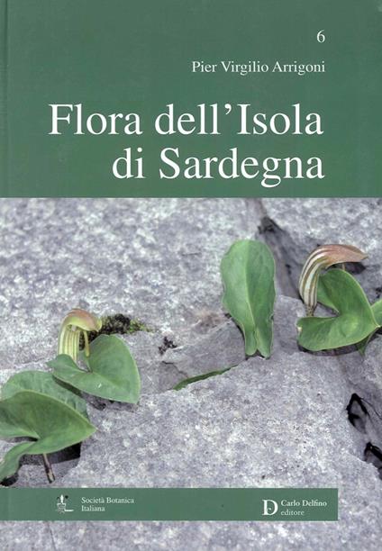 Flora dell'isola di Sardegna. Vol. 6 - Pier Virgilio Arrigoni - copertina