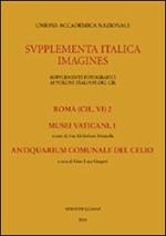 Roma (CIL, VI). Vol. 2: Musei vaticani. Antiquarium comunale del Celio.