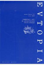 Eutopia. Nuova serie (2003) vol. 1-2: Commentarii novi de antiquitatibus totius Europae