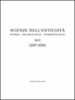 Storia, archeologia, antropologia (2007-2008). Vol. 14