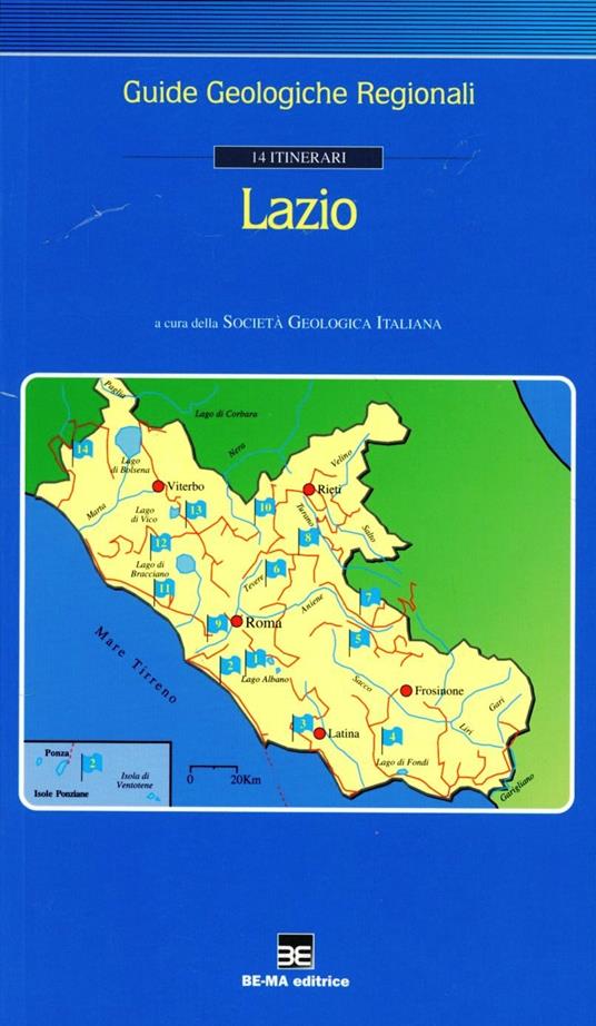 Guida geologica del Lazio - Domenico Cosentino,Maurizio Parotto,Antonio Praturlon - copertina