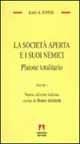 La società aperta e i suoi nemici. Vol. 1: Platone totalitario. - Karl R. Popper - copertina