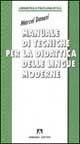 Manuale di tecniche per la didattica delle lingue moderne - Marcel Danesi - copertina
