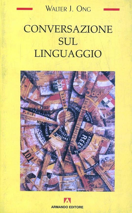 Conversazione sul linguaggio - Walter J. Ong - copertina
