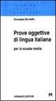 Prove oggettive di lingua italiana per la scuola media