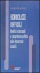 Democrazie difficili. Modelli istituzionali e competizione politica nelle democrazie instabili - Giuseppe Ieraci - copertina