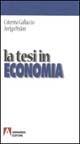 La tesi in economia