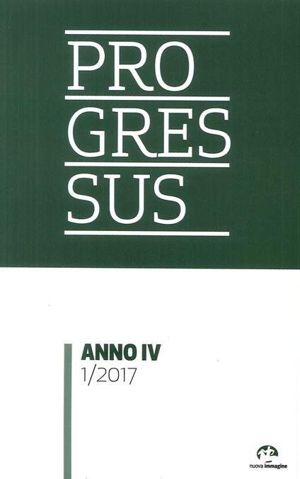 Progressus. Nuova serie (2017). Vol. 1 - copertina