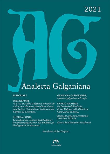 Analecta Galganiana (2021) - copertina