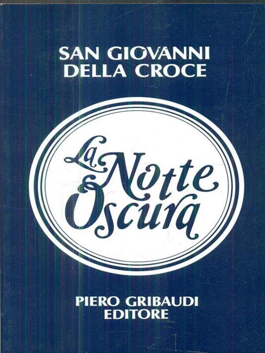 La notte oscura - Giovanni della Croce (san) - copertina