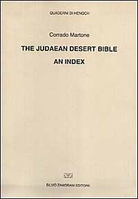 The judaean desert Bible. An index - Corrado Martone - copertina