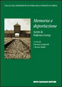Memoria e deportazione - Federico Cereja - copertina