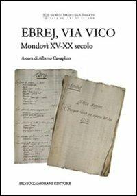 Ebrej, via Vico. Mondovì XV-XX secolo - copertina