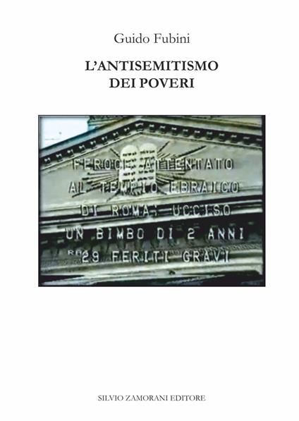 L' antisemitismo dei poveri - Guido Fubini - copertina