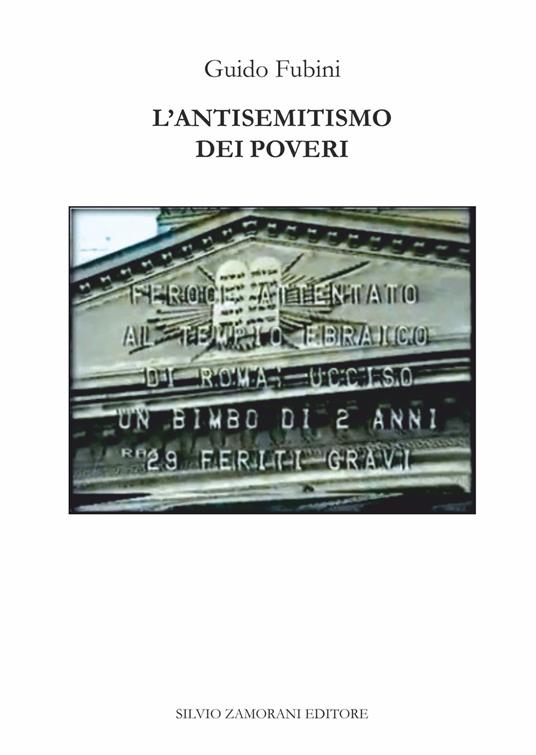 L' antisemitismo dei poveri - Guido Fubini - copertina