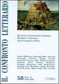Il confronto letterario. Quaderni di letterature straniere moderne e comparate dell'Università di Pavia. Vol. 58 - copertina
