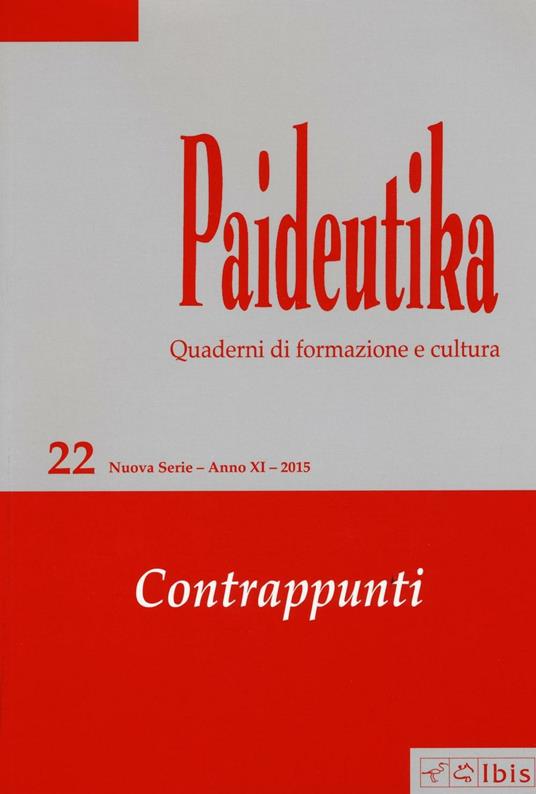 Paideutika. Vol. 22: Contrappunti. - copertina