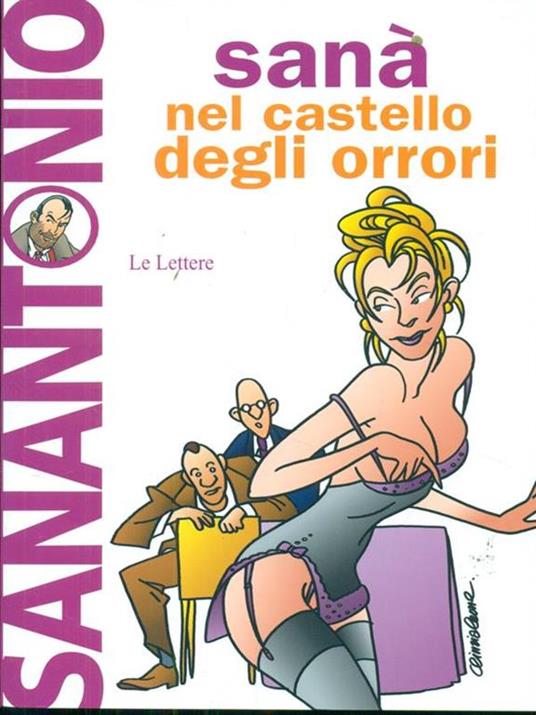 Sanà nel castello degli orrori - Sanantonio - copertina